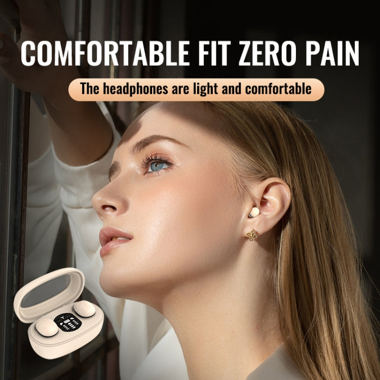 Mini TWS Bluetooth Earphones With Rectangular Bin Noise Reduction Long Life Sleep Wireless Music Earbuds, mini13s