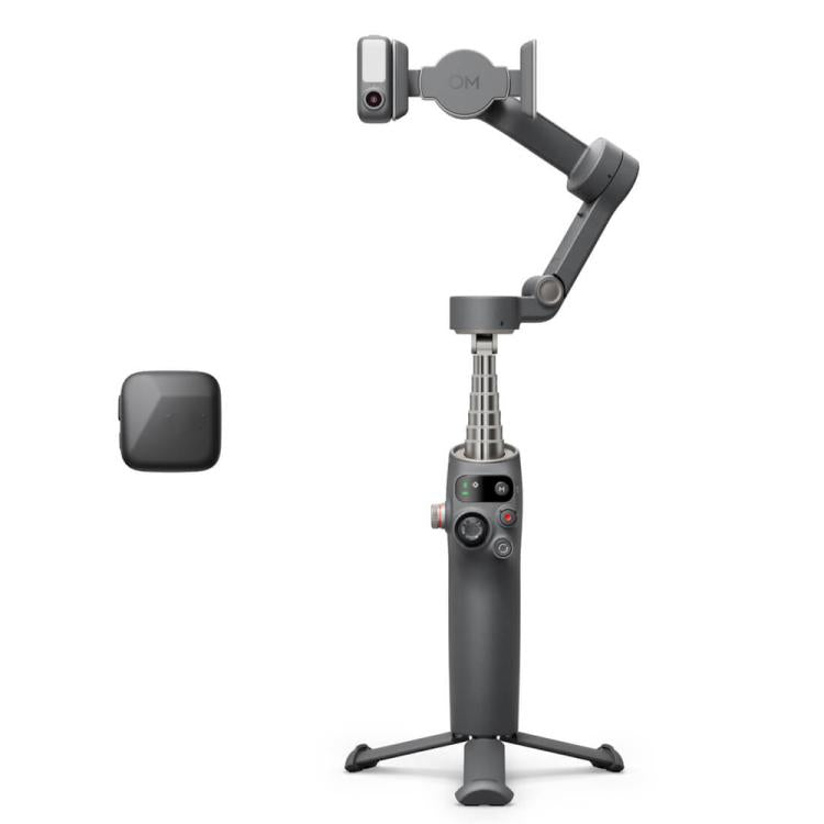 Original Osmo Mobile 7P Vlog Combo With Mic Mini Transmitter, Mobile 7P Vlog Combo White, Mobile 7P Vlog Combo Black