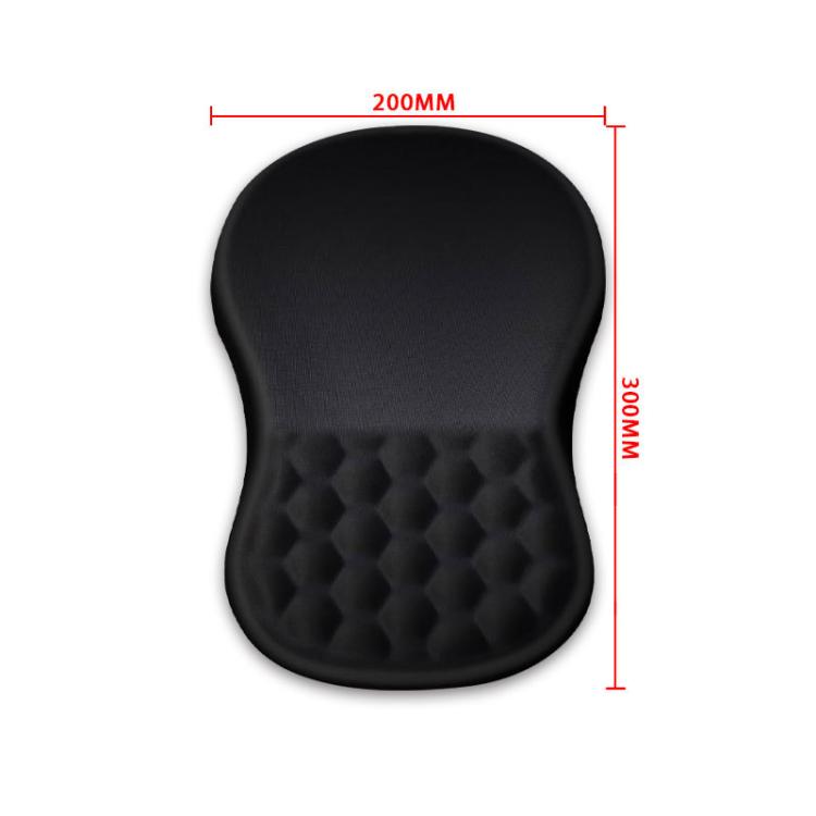 Ergonomic Silicone Mouse Pad with Wrist Rest for Gaming and Office Use