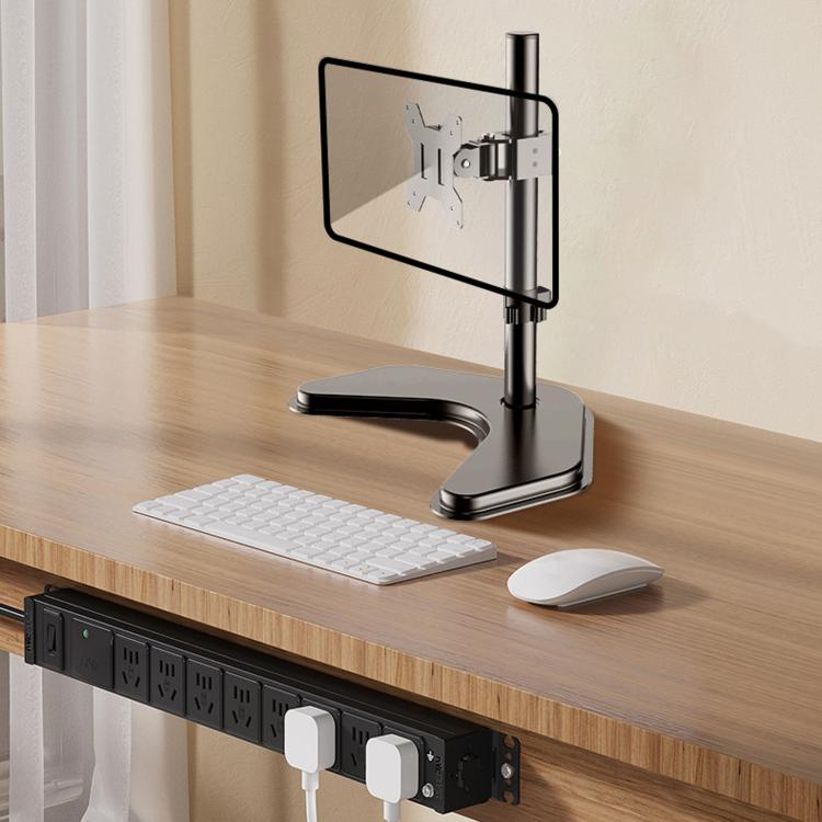 10-32 Inch Computer Monitor Desktop Cantilever Arm With Thickened Metal Bracket, ZX-MT010V