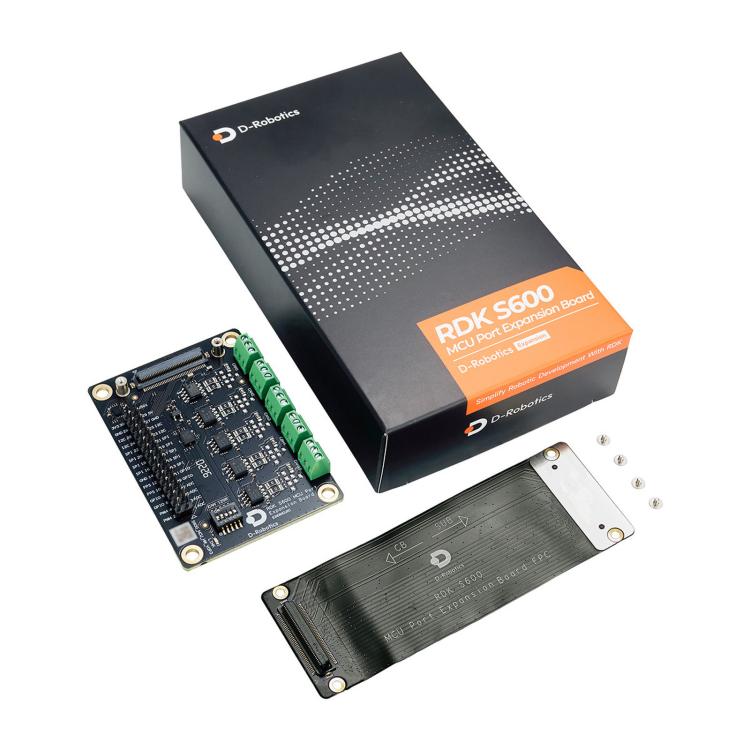 Yahboom D-Robotics RDK S600 MCU Port Expansion Board 5-Channel CAN FD Up to 8Mbps, RDK S600 MCU