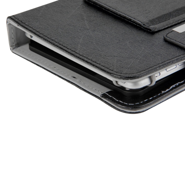 Universal Detachable Magnetic Bluetooth Keyboard Leather Case with Touchpad & Holder for 7 inch IOS & Android & Windows Tablet PC
