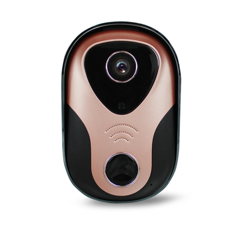 163Eye L1-NJ Smart Visual WIFI 1.3MP Network HD Intercom Doorbell , Support Micro SD Card  & Night Vision, 163Eye Gold, 163Eye