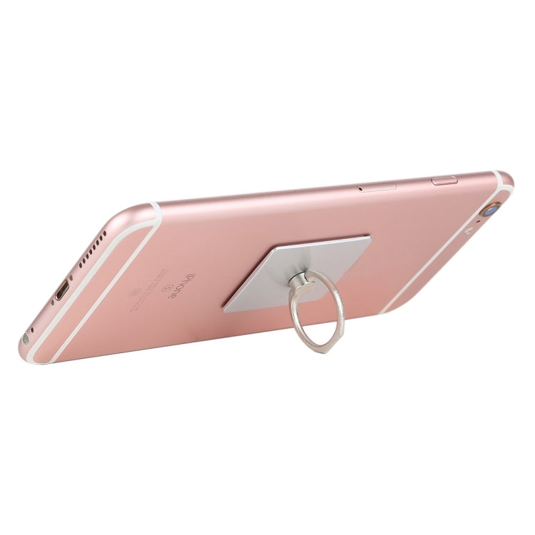 Ring Buckle Multifunction Cell Phone Holder, White, Pink, Tyrant gold