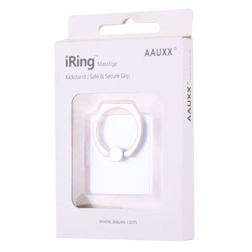 Ring Buckle Multifunction Cell Phone Holder, White, Pink, Tyrant gold