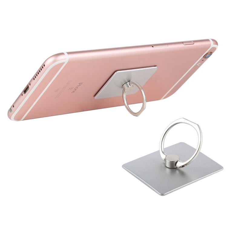 Ring Buckle Multifunction Cell Phone Holder, White, Pink, Tyrant gold