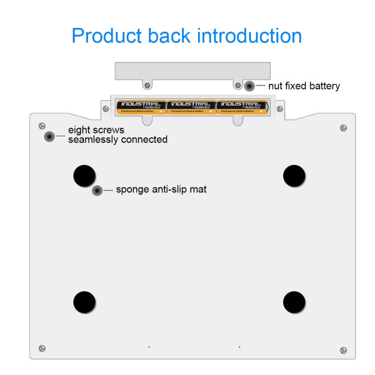 A4-19 6.5W Three Level of Brightness Dimmable A4 LED Drawing Sketchpad Light Pad with USB Cable