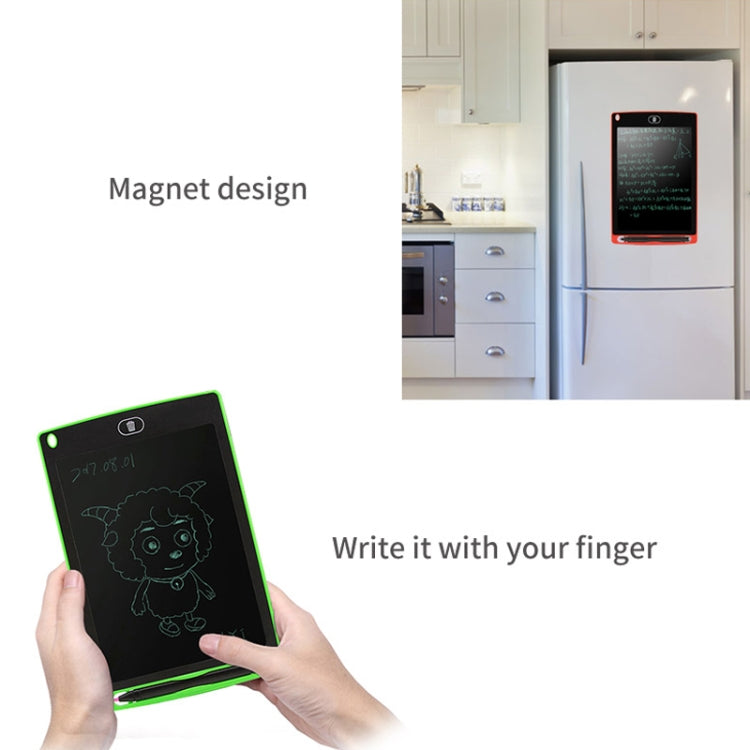 Portable 8.5 inch LCD Writing Tablet Drawing Graffiti Electronic Handwriting Pad Message Graphics Board Draft Paper with Writing Pen, 8.5 inch Red, 8.5 inch White, 8.5 inch Black, 8.5 inch Green, 8.5 inch Blue