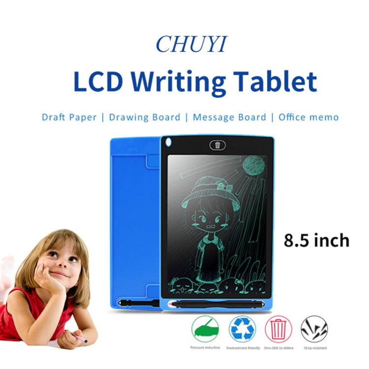 Portable 8.5 inch LCD Writing Tablet Drawing Graffiti Electronic Handwriting Pad Message Graphics Board Draft Paper with Writing Pen, 8.5 inch Red, 8.5 inch White, 8.5 inch Black, 8.5 inch Green, 8.5 inch Blue