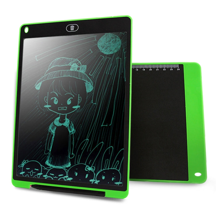 Portable 12 inch LCD Writing Tablet Drawing Graffiti Electronic Handwriting Pad Message Graphics Board Draft Paper with Writing Pen, 12 inch Red, 12 inch White, 12 inch Black, 12 inch Green, 12 inch Blue