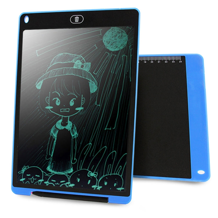 Portable 12 inch LCD Writing Tablet Drawing Graffiti Electronic Handwriting Pad Message Graphics Board Draft Paper with Writing Pen, 12 inch Red, 12 inch White, 12 inch Black, 12 inch Green, 12 inch Blue