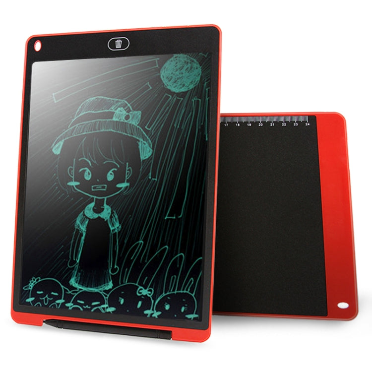 Portable 12 inch LCD Writing Tablet Drawing Graffiti Electronic Handwriting Pad Message Graphics Board Draft Paper with Writing Pen, 12 inch Red, 12 inch White, 12 inch Black, 12 inch Green, 12 inch Blue