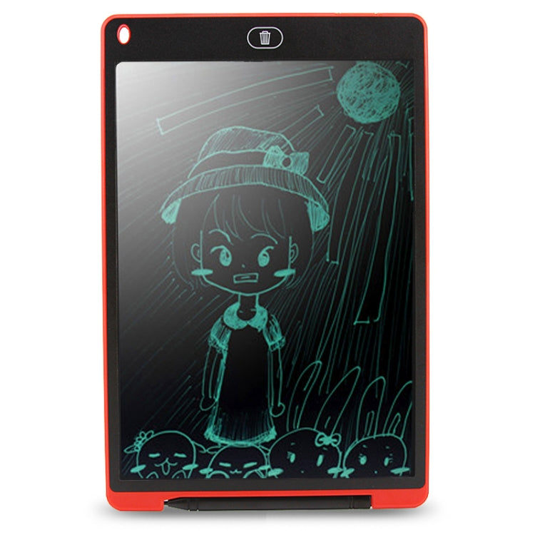 Portable 12 inch LCD Writing Tablet Drawing Graffiti Electronic Handwriting Pad Message Graphics Board Draft Paper with Writing Pen, 12 inch Red, 12 inch White, 12 inch Black, 12 inch Green, 12 inch Blue