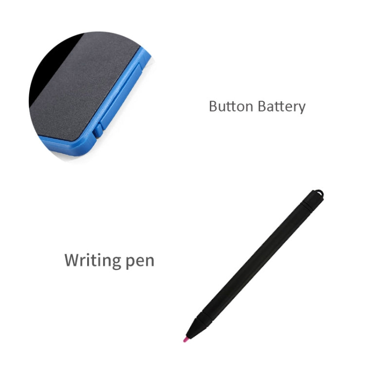 Portable 12 inch LCD Writing Tablet Drawing Graffiti Electronic Handwriting Pad Message Graphics Board Draft Paper with Writing Pen, 12 inch Red, 12 inch White, 12 inch Black, 12 inch Green, 12 inch Blue