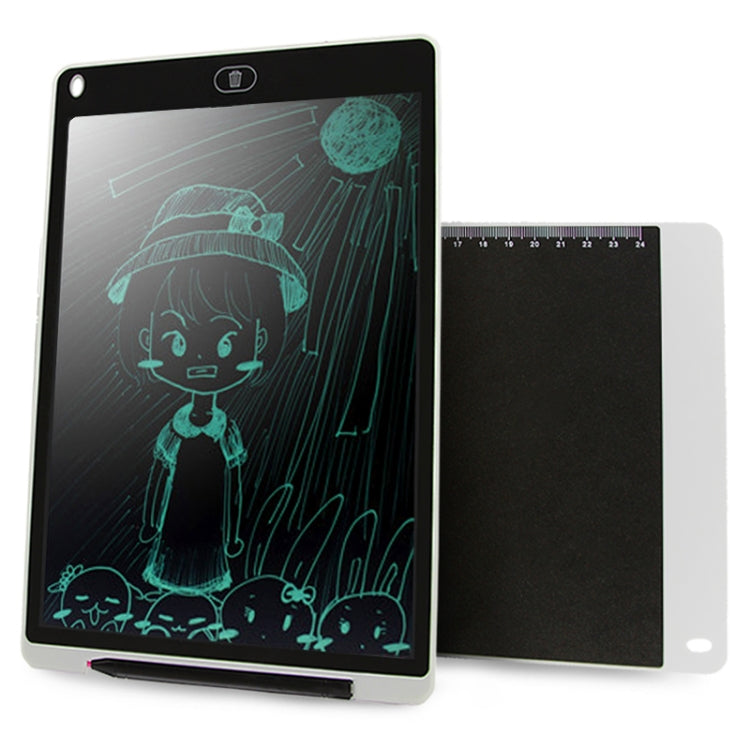 Portable 12 inch LCD Writing Tablet Drawing Graffiti Electronic Handwriting Pad Message Graphics Board Draft Paper with Writing Pen, 12 inch Red, 12 inch White, 12 inch Black, 12 inch Green, 12 inch Blue