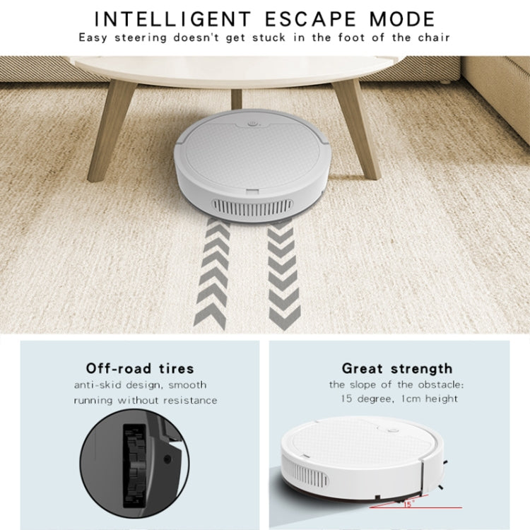 BOWAI OB8S Household Intelligent Path Charging Sweeping Robot, OB8S (White), OB8S (Black)