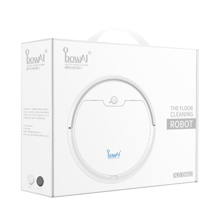 BOWAI OB8S Household Intelligent Path Charging Sweeping Robot, OB8S (White), OB8S (Black)