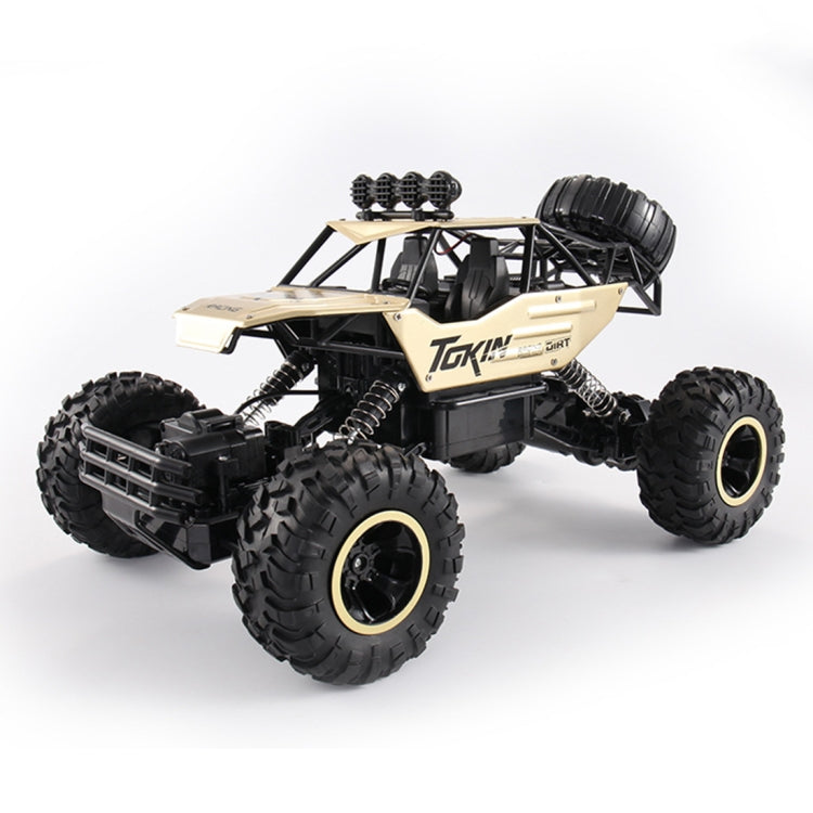 HD6026 1:12 Large Alloy Climbing Car Mountain Cross-country Four-wheel Drive Remote Control Car Toy, Size: 37cm, HD6026 1:12(Gold), HD6026 1:12(Red), HD6026 1:12(Silver), HD6026 1:12(Black), 6255 2.4GHz 1:16(Green)