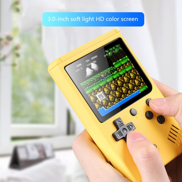 MK800 3.0 inch Macaron Mini Retro Classic Handheld Game Console for Kids Built-in 800 Games, Support AV Output, MK800 / Yellow, MK800 / Pink, MK800 / Green, MK800 / Grey, MK800 / Blue