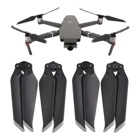 2 Pairs 8743F Low Noise Quick-release Propellers for DJI Mavic 2 Pro / Zoom, For DJI Mavic 2  2 Pairs Silver, For DJI Mavic 2  2 Pairs Gold