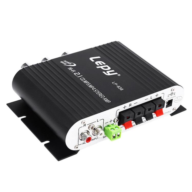 Car 2.1CH HIFI Subwoofer Amplifier Audio, Support MP3