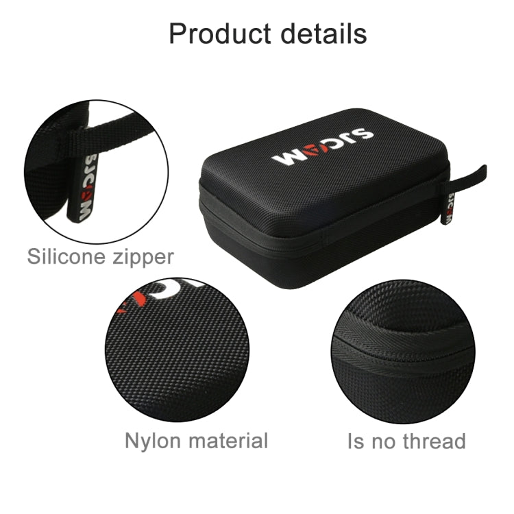 Portable Shockproof Shatter-resistant Wear-resisting Camera Bag Carrying Travel Case for SJCAM SJ4000 / SJ5000 / SJ6000 / SJ7000 / SJ8000 / SJ9000 Sport Action Camera & Selfie Stick and Other Accessories, Size: 22 * 16 * 6 cm, Size: 22x16 x6cm