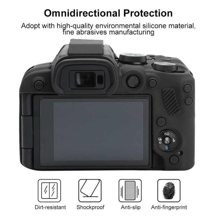 For Canon EOS R10 Soft Silicone Protective Case, For Canon EOS R10