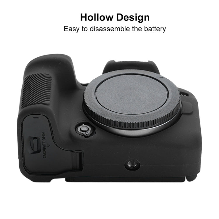 For Canon EOS R10 Soft Silicone Protective Case, For Canon EOS R10