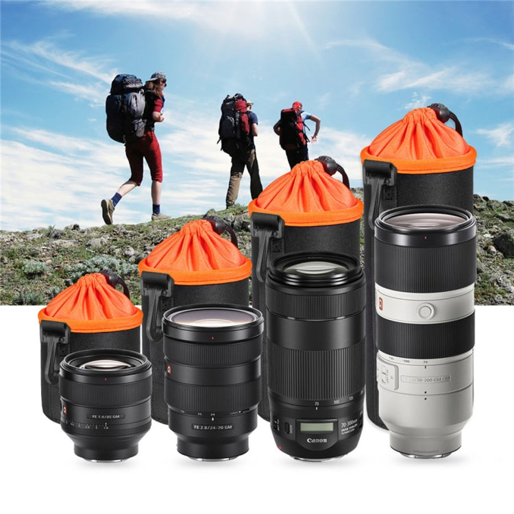 SLR Camera Lens Bag Micro Single Lens Bag Lens Inner Bile Bag Waterproof Protective Case Plus Velvet Thickening, Diameter: 8.5cm, height: 10cm, Diameter: 8.5cm, Height: 10cm