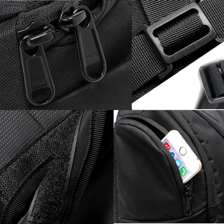 INDEPMAN DL-B016 Portable Waterproof Scratch-proof Outdoor Sports Sling Shoulder Bag Camera Bag Phone Tablet Bag for GoPro, SJCAM, Nikon, Canon, Xiaomi Xiaoyi YI, iPad, Apple, Samsung, Huawei, Size: 25.5 * 19 * 44 cm