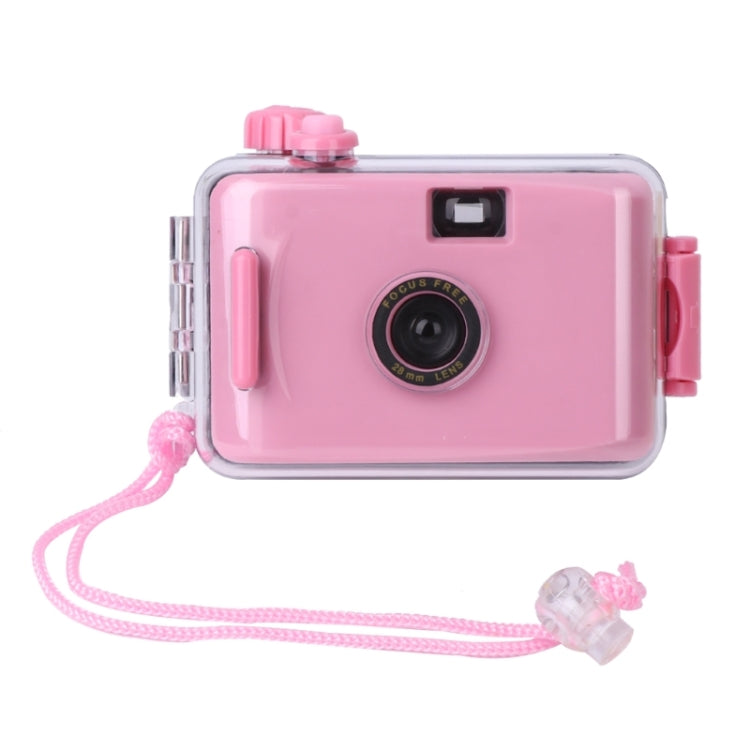 SUC4 5m Waterproof Retro Film Camera Mini Point-and-shoot Camera for Children, Black White, Pink, Baby Blue, White, Yellow