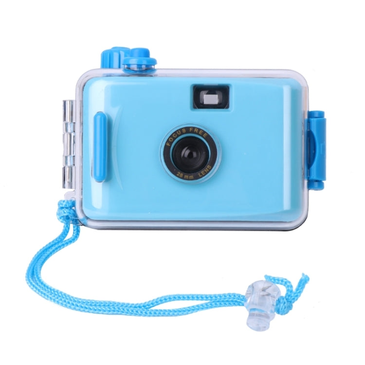 SUC4 5m Waterproof Retro Film Camera Mini Point-and-shoot Camera for Children, Black White, Pink, Baby Blue, White, Yellow