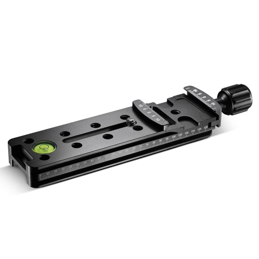 FVR-150 Multi-Purpose 150mm Vertical Nodal Slide Clamp Rail for Fisheyes Lens & Wide-angle Lens, Compatible with Arca Swiss RRS Clamp, FVR-150