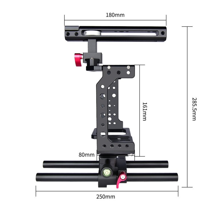 YELANGU C8 YLG0910 Handle Video Camera Cage Stabilizer, YLG0910