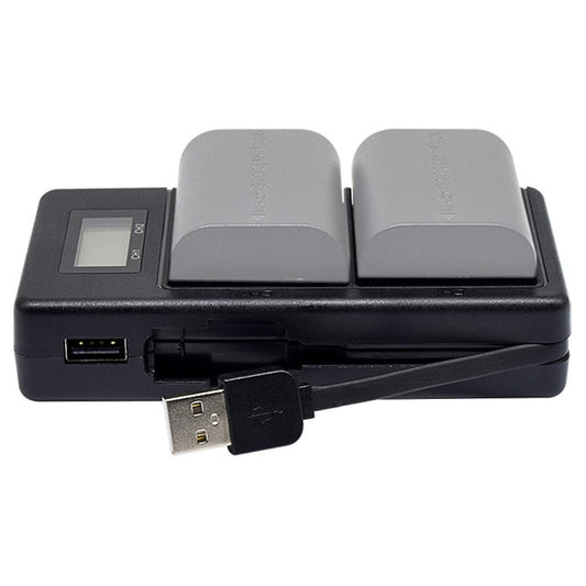 LP-E6 Digital Camera SLR Battery Digital LCD Charger for Canon Series, LP-E6