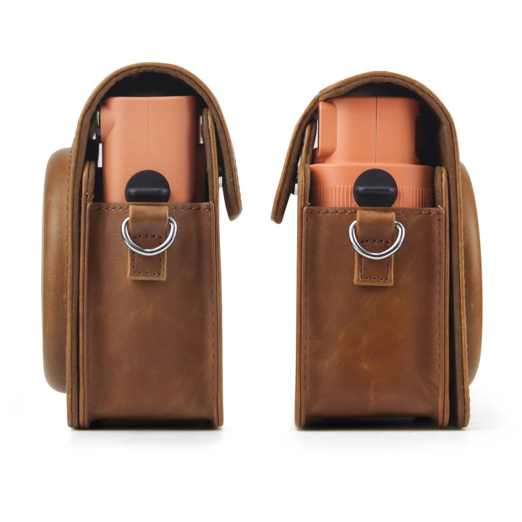 Full Body PU Leather Case Camera  Bag with Strap for FUJIFILM instax Square SQ1