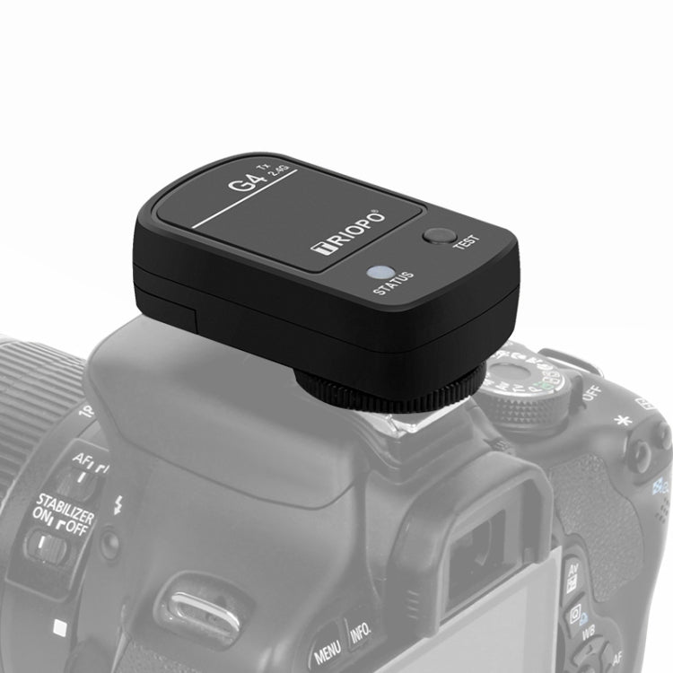 TRIOPO G4 2.4G Wireless Flash Speedlite Trigger with Hot Shoe, G4