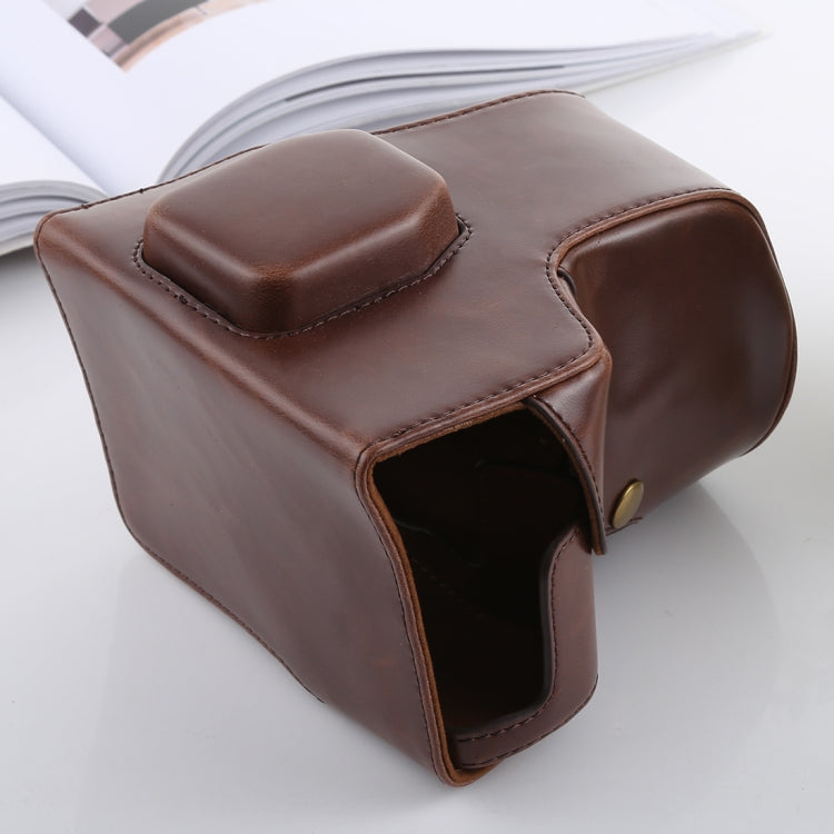 Full Body Camera PU Leather Case Bag with Strap for FUJIFILM X-T3, For FUJI X-T3