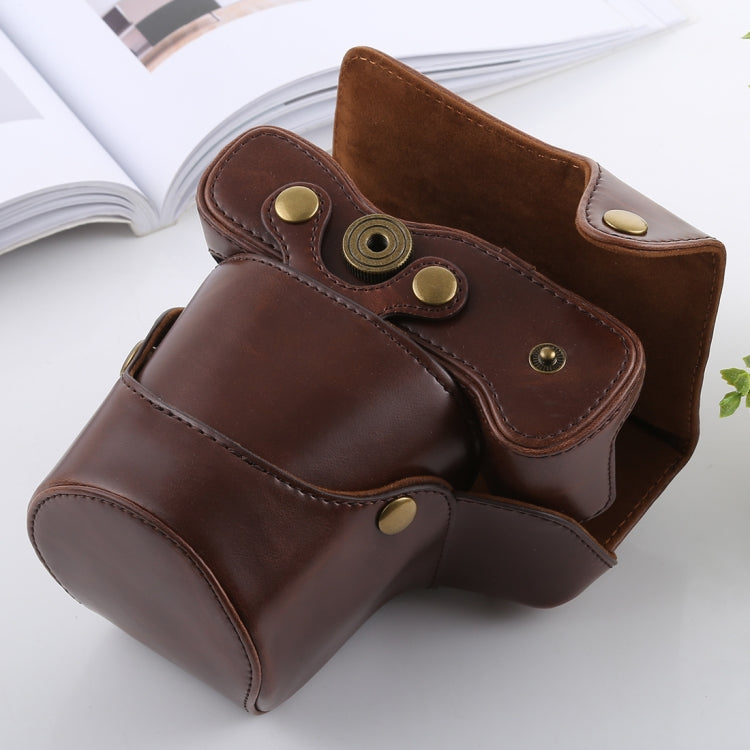 Full Body Camera PU Leather Case Bag with Strap for FUJIFILM X-T3, For FUJI X-T3