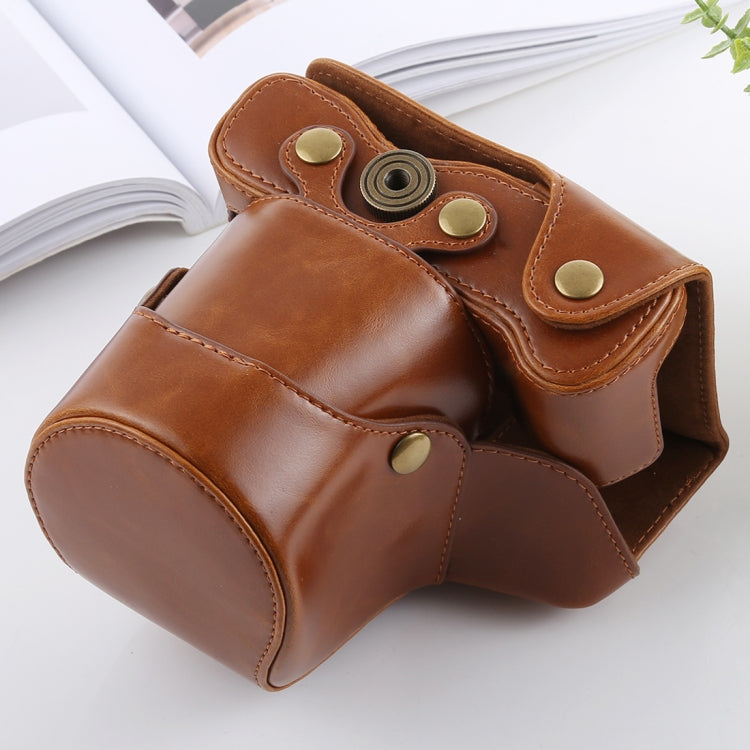 Full Body Camera PU Leather Case Bag with Strap for FUJIFILM X-T3, For FUJI X-T3
