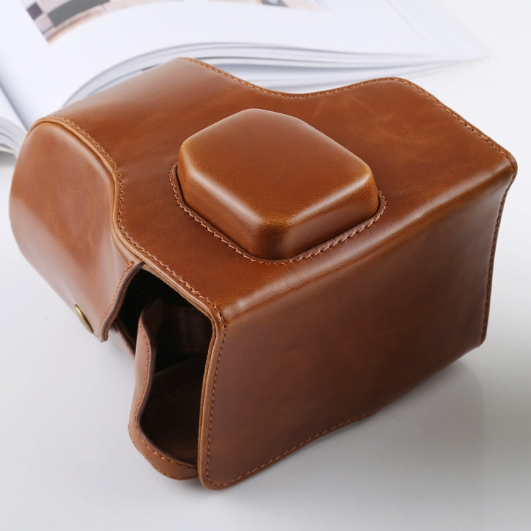 Full Body Camera PU Leather Case Bag with Strap for FUJIFILM X-T3, For FUJI X-T3