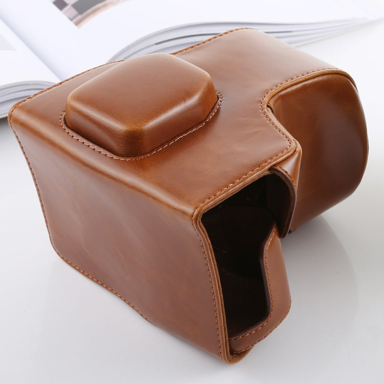 Full Body Camera PU Leather Case Bag with Strap for FUJIFILM X-T3, For FUJI X-T3