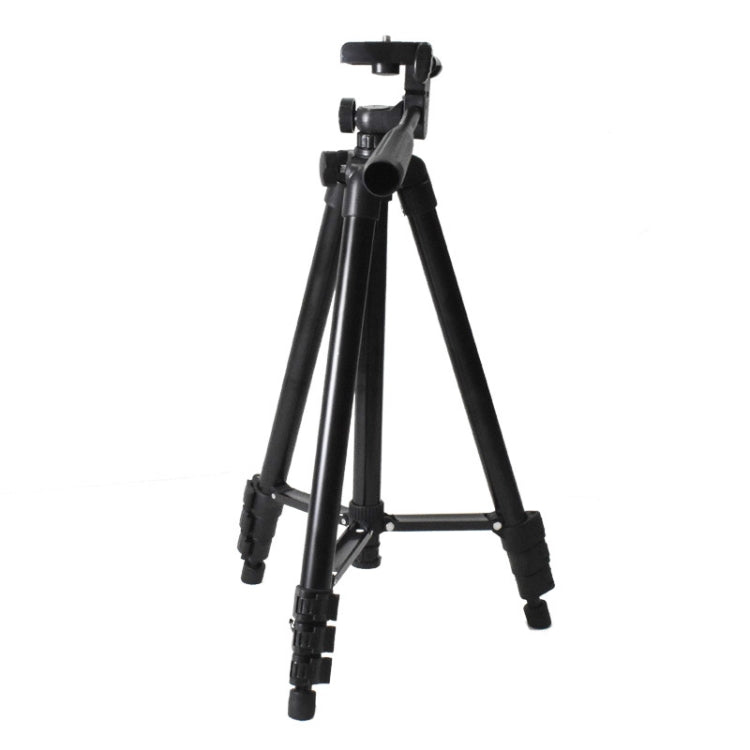 130cm 4-Section Folding Aluminum Alloy Tripod Mount with Three-Dimensional Head, L-3130 Silver, L-3130 Black, L-3130 Champagne Gold