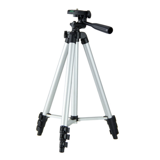 130cm 4-Section Folding Aluminum Alloy Tripod Mount with Three-Dimensional Head, L-3130 Silver, L-3130 Black, L-3130 Champagne Gold