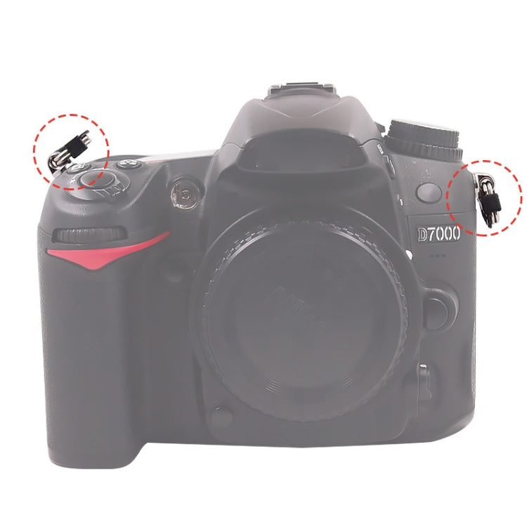 10 PCS BEXIN ZH-Q Camera Shoulder Strap Split Triangle Ring Hook, ZH-Q