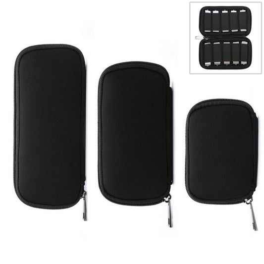 3 in 1 Neoprene U Disk Storage Bag Cover, 3 in 1