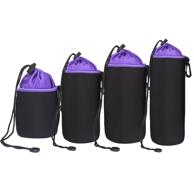 4 in 1 SLR Camera Lens Bag Micro Single Lens Bag Lens Inner Bile Bag Waterproof Protective Case Plus Velvet Thickening, 4 in 1