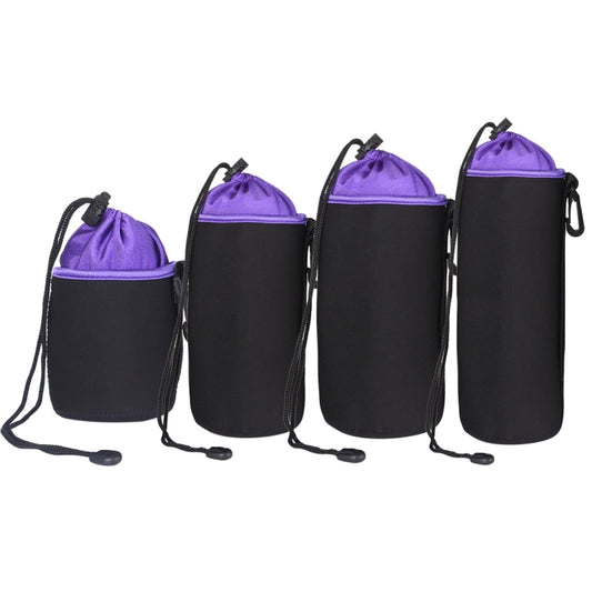 4 in 1 SLR Camera Lens Bag Micro Single Lens Bag Lens Inner Bile Bag Waterproof Protective Case Plus Velvet Thickening, 4 in 1