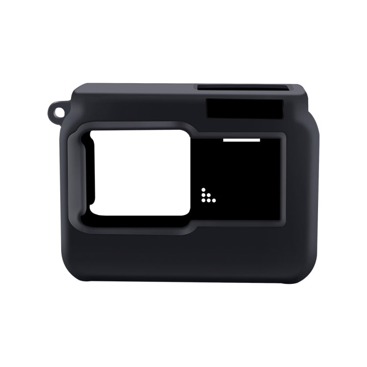For Insta360 One R Panoramic Camera with Frame Shockproof Silicone Protective Case with Lens Cap Cover, Panoramic  Case + Lens Cap