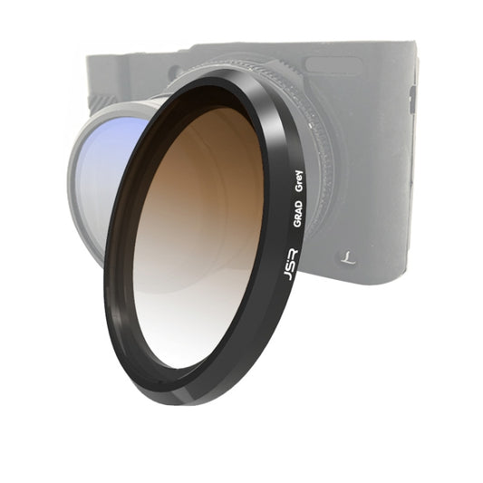 JSR Gradient Colored Lens Filter for Panasonic LUMIX LX10, Gradient Smoke Filter, Gradient Orange Filter, Gradient Grey Filter, Gradient Green Filter, Gradient Purple Filter, Gradient Red Filter, Gradient Yellow Filter, Gradient Blue Filter